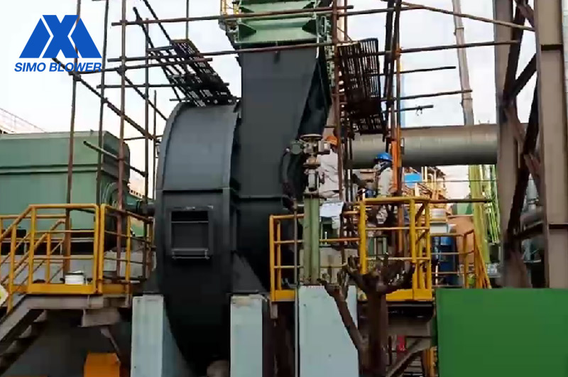 Steel mill fan