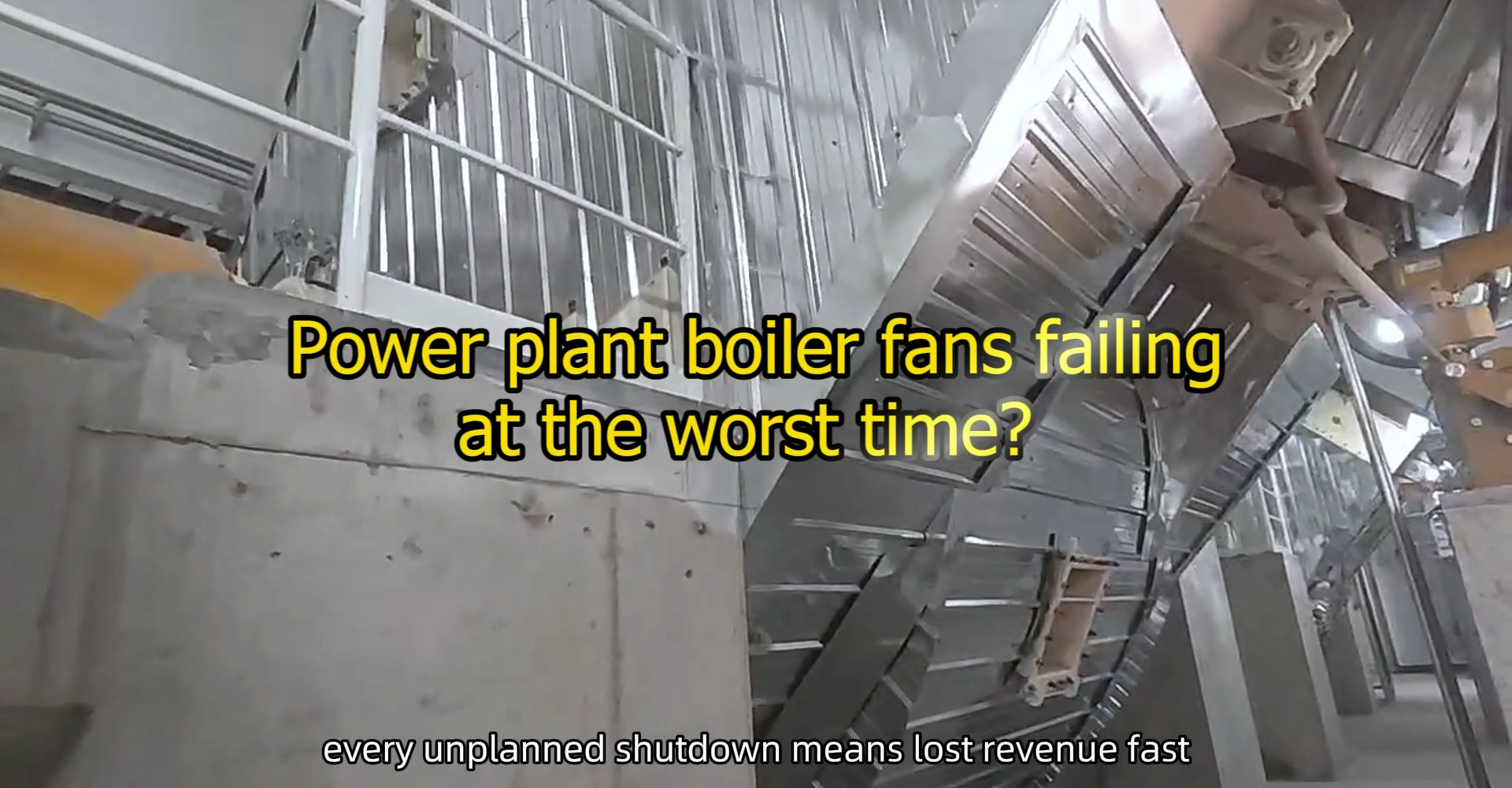 Power plant boiler fans failing at the worst time?